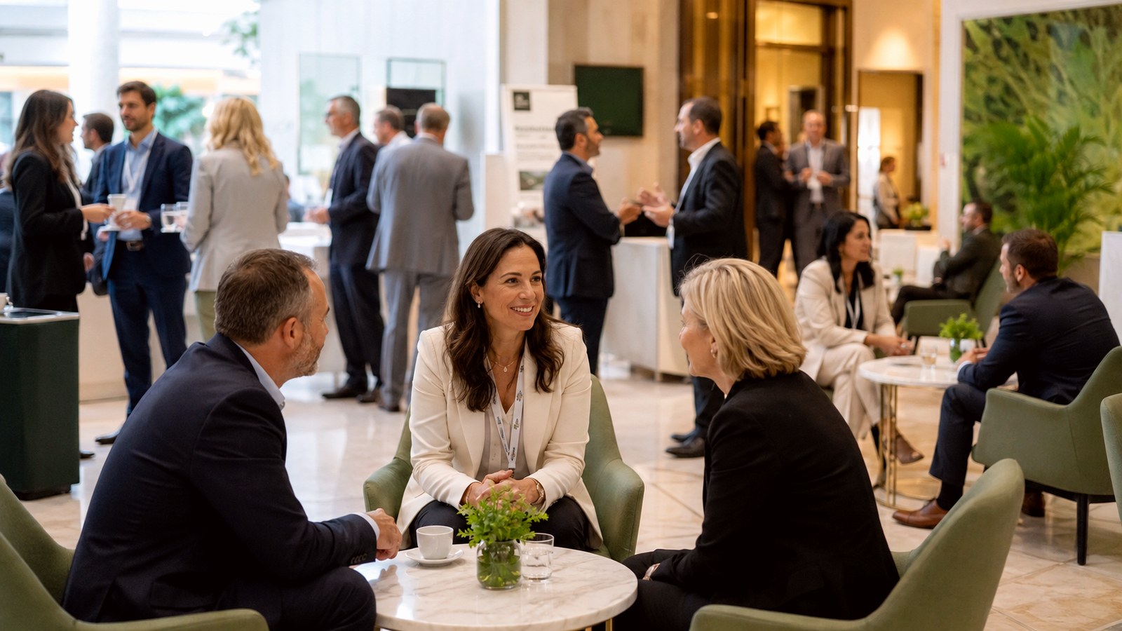Networking reception